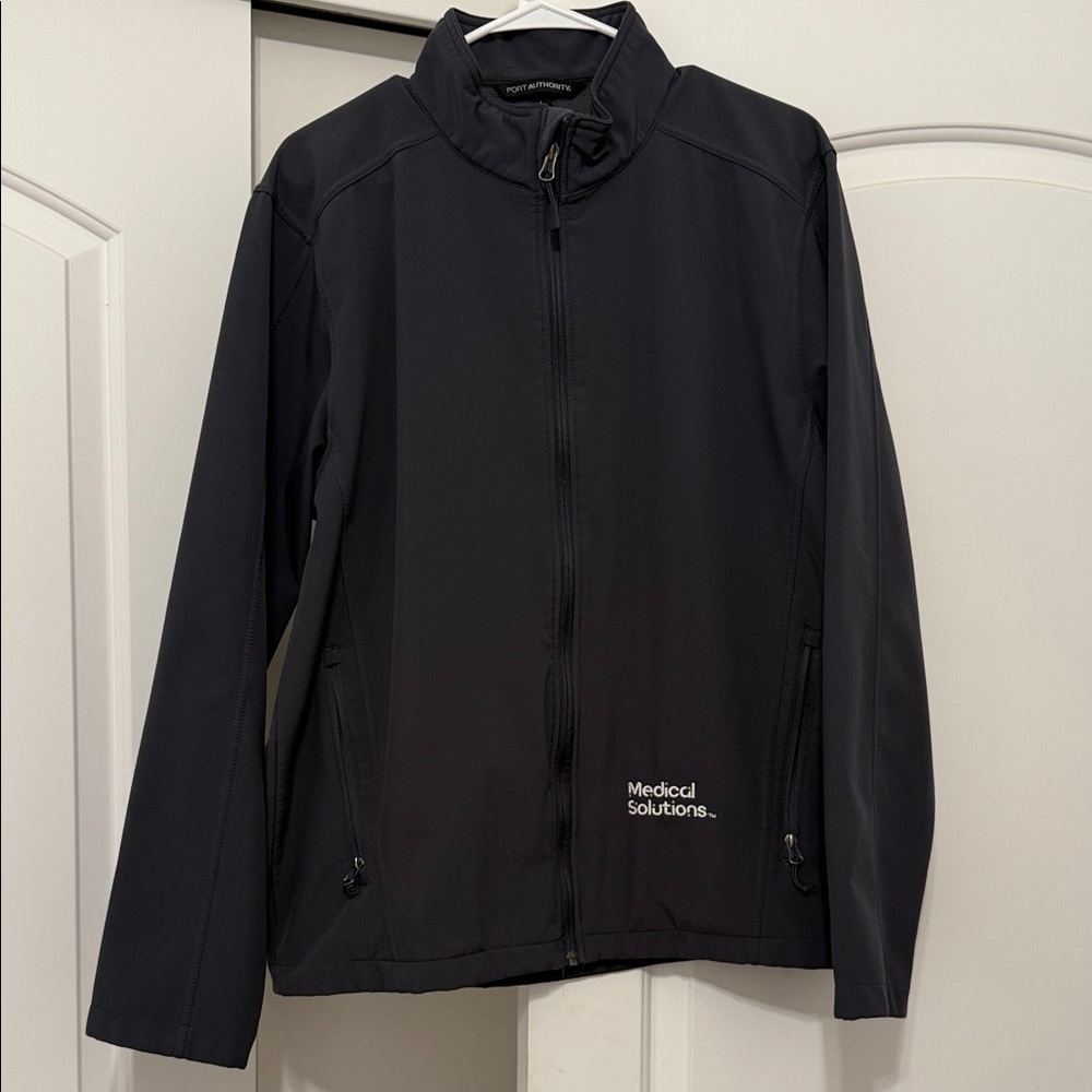 Port Authority Black Full-Zip Jacket